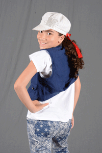 Mary Olivette in the National American Miss 2014 Top Model competition